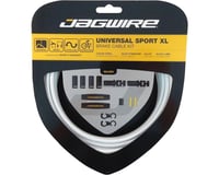 Jagwire Universal XL Sport Brake Cable Kit (White) (Stainless) (Road & Mountain)