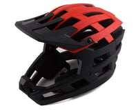 Kali Invader 2.0 Full-Face Helmet (Solid Matte Black/Red)