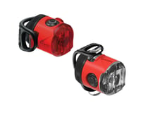 Lezyne Femto USB-C Drive Headlight & Tail Light Set (Red)