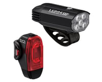 Lezyne Fusion Drive 500+ / KTV Drive Pro+ Headlight & Tail Light Set (Black)