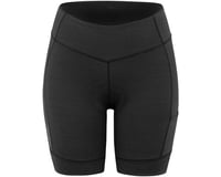 Louis Garneau Women's Fit Sensor Texture 7.5 Shorts (Black)