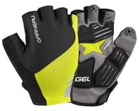 Louis Garneau Men's Nimbus Gel Short Finger Gloves (Bright Yellow) (S)