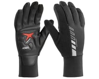 Louis Garneau Biogel Thermal Full Finger Gloves (Black) (S)