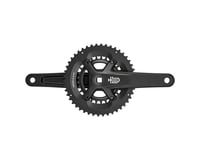 Microshift Sword Black 2x Wide Crankset (Black) (2 x 9-Speed) (Square Taper)