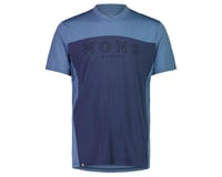 Mons Royale Men's Redwood Enduro VT Short Sleeve Jersey (Blue Slate / Midnight)