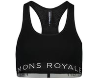 Mons Royale Sierra Sports Bra (Black) (L)