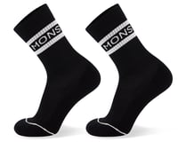 Mons Royale Signature Crew Socks (Black/White)