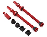 Muc-Off V2 Tubeless Presta Valves (Red) (Pair) (80mm)