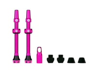 Muc-Off V2 Tubeless Presta Valves (Pink) (Pair) (80mm)