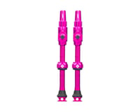 Muc-Off Big Bore Lite Tubeless Valves (Pink) (Pair) (Small) (30mm)