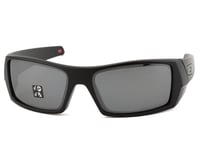 Oakley Gascan Sunglasses (Matte Black) (Black Iridium Polarized Lens)