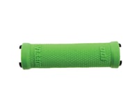 ODI Ruffian Lock-On Grips Only (Green) (130mm) (No Clamps)