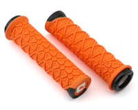 ODI Vanquish Lock-On Grips (Orange/Black)