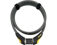Onguard Akita Resettable Combo Cable Lock (Gray/Yellow) (6' x 12mm)