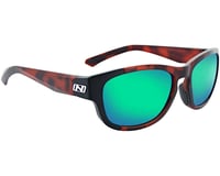 Optic Nerve Vesper Sunglasses (Matte Dark Demi) (Smoke Green Revo Lens)