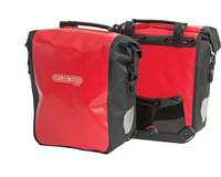 Ortlieb Front-Roller City Front Panniers (Red/Black) (25L) (Pair)