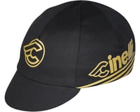 Pace Sportswear Cinelli Cycling Cap (Black/Gold) (One Size Fits Most)