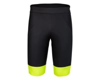 Pearl Izumi Attack Shorts (Black/Screaming Yellow) (2XL)