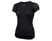 Pearl iZUMi Women's Transfer Cycling Short Sleeve Base Layer (Black) (XS)