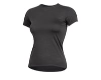 Pearl iZUMi Women’s Merino Short Sleeve Base Layer (Phantom) (S)