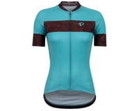 Pearl Izumi Women's Attack Short Sleeve Jersey (Mystic Blue/Cacao Floral)