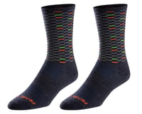 Pearl Izumi Merino Wool Tall Socks (Navy Dash)