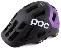 POC Tectal Race MIPS Helmet (Uranium Black/Matt Sapphire Purple Metallic)