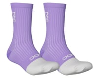 POC Flair Mid Socks (Purple Amethyst/Hydrogen White)