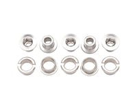 Problem Solvers Single Chainring Bolts (Silver) (Stainless) (5 Pack)