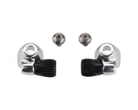 Problem Solvers Downtube Housing Stops with Barrel Adjusters (Silver) (2)