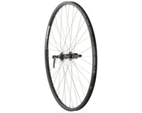 Quality Wheels Shimano/DH19 Mountain Rear Wheel (Black) (Shimano HG) (QR x 135mm) (700c)