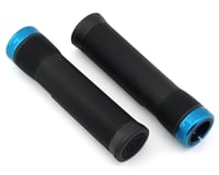 Race Face Chester Lock-On Grips (Black/Turquoise)