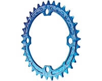 Race Face Narrow-Wide Chainring (Blue) (1 x 9-12 Speed) (104mm BCD) (Single) (36T)