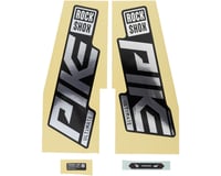 RockShox Pike Ultimate Decal Kit (Gloss Polar for Gloss Black Lowers)