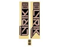 RockShox Fork Decal Kit (Lyrik Ultimate) (Matte Copper Foil For High Gloss Black)