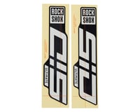 RockShox Fork Decal Kit (SID Ultimate) (Foil Black)