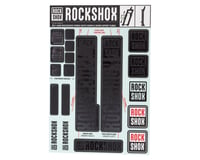 RockShox Fork Decal Kit (Stealth Black)
