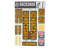 RockShox Fork Decal Kit (Orange)