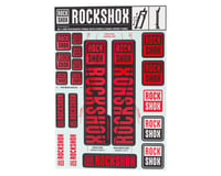 RockShox Decal Kit (30/32mm) (Red)