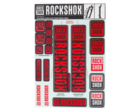 RockShox Decal Kit (35mm) (Red)