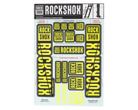 RockShox Fork Decal Kit (Yellow)