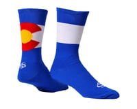 Save Our Soles ColoRADo 7" Socks (Blue)