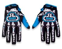 SE Racing Bike Life Skeleton Gloves (Black)