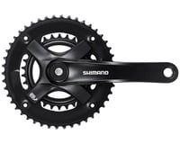 Shimano FC-TY501-2 Crankset (Black) (2 x 7/8 speed) (Square Taper)