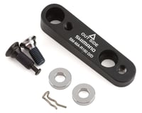 Shimano Disc Brake Adapter (Black) (Flat Mount) (160mm Rear)