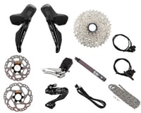 Shimano 105 R7100 Di2 Groupset (Black) (2 x 12 Speed) (Disc Brake)