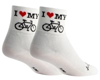 Sockguy 3" Socks (I Heart My Bike)