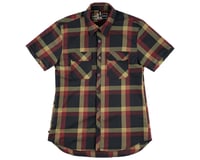 Sombrio Men's Wrench Riding Shirt (After Ride Wine Plaid)