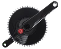 SRAM Red 1 AXS Aero DUB Power Meter Crankset (Black) (1 x 12 Speed) (DUB Spindle)
