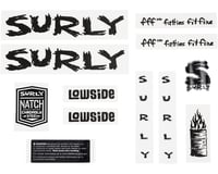 Surly Lowside Frame Decal Set (Black)